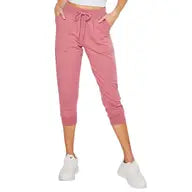 7023 - Terry High Rise Boyfriend Oversized Capri