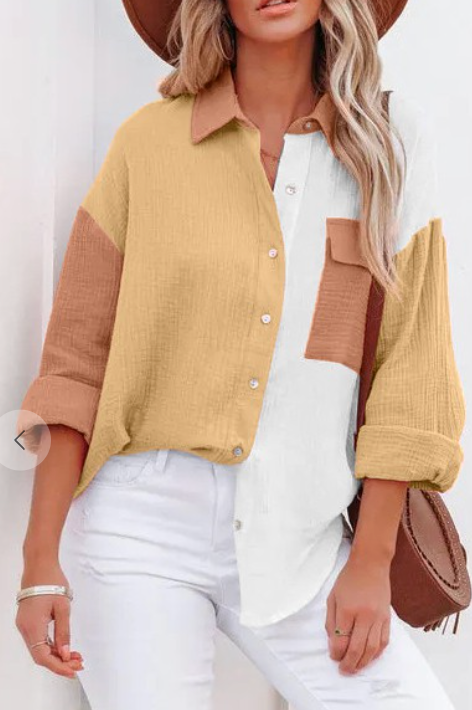 6990 - Block Button Down