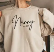 7121 - Custom Name Sweat Shirt