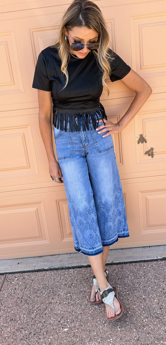 7470 - The Choctaw Cropped Pants