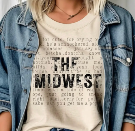 7612 - Midwest Phrases Graphic Tee