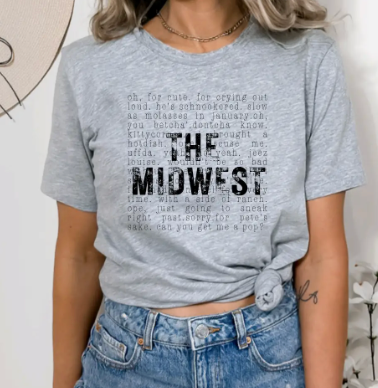 7612 - Midwest Phrases Graphic Tee