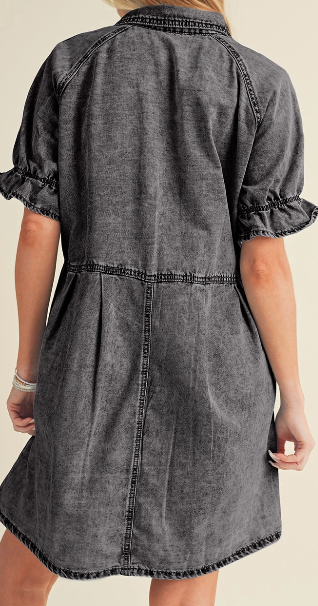 7655 - Adorabe Denim Dress